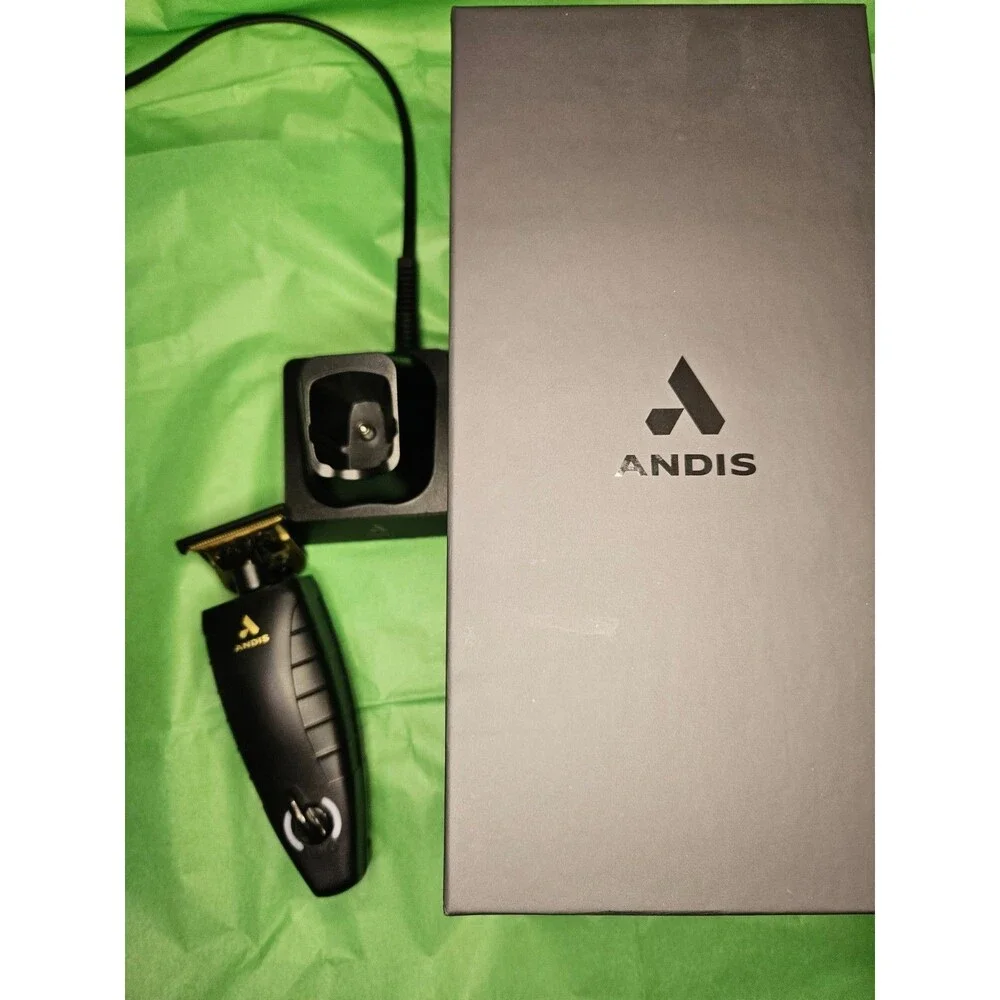 Andis GTX-EXO Cordless Trimmer Gold T-Blade. Gently Used,  excellent condition!